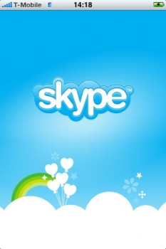 Endlich fürs iPhone erhältlich: Skype für mobile Nomaden