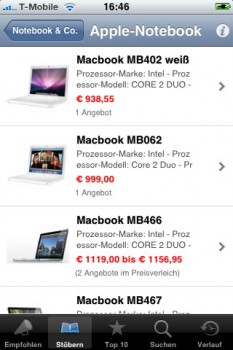 Warum findet man zum Macbook nur so wenige Angebote?!