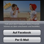 Neu in der clixxie-fotobuch-App 1.1: Teilen Sie Ihre Fotobücher via Facebook und E-Mail