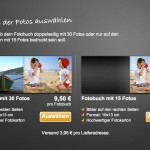Die clixxie-fotobuch-Facebook-App begrüßt euch beim ersten Mal so...