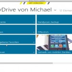 Mit der Skydrive-App von Windows 8 landen alle Daten in der Cloud