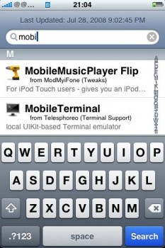 Via Cydia kommt das Terminal-Programm auf das iPhone