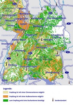 DVB-T in Baden-Würtemberg