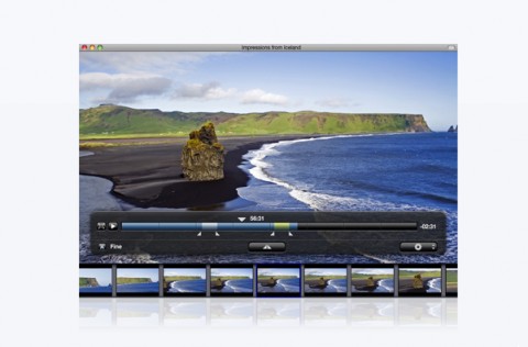 Mit EyeTV können Sie überflüssige Szenen aus der TV-Aufnahme herausschneiden