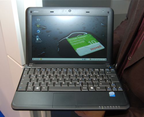 MSI Wind U100 mit Suse Linux