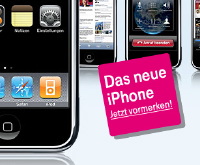 T-Mobile hat zumindest schon die Ankündigung des iPhone 3G auf der Webseite