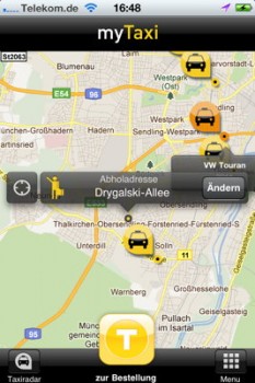 Taugt eine mobile App zum Politikum? Im Falle von myTaxi offenbar schon Taugt eine mobile App zum Politikum? Im Falle von myTaxi offenbar schon