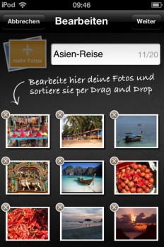 Wie gewohnt lassen sich die Bilder des geplanten clixxie-fotobuchs vor der Bestellung bestmöglich arrangieren Wie gewohnt lassen sich die Bilder des geplanten clixxie-fotobuchs vor der Bestellung bestmöglich arrangieren