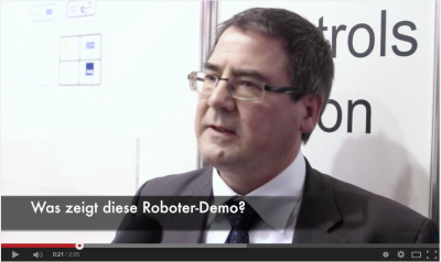 Hannes Richter von der Fa. ISG, Stuttgart