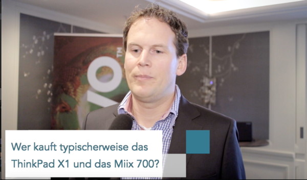Mirco Krebs von Lenovo (Copyright Michael Hülskötter)