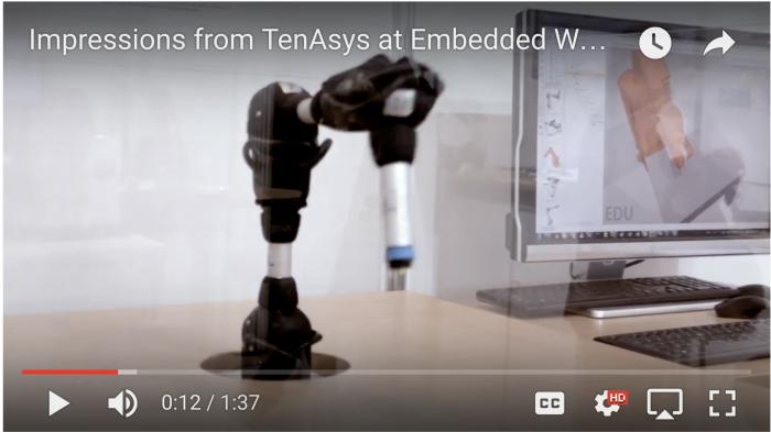 Videoimpressionen vom TenAsysStand auf der Embedded World 2017