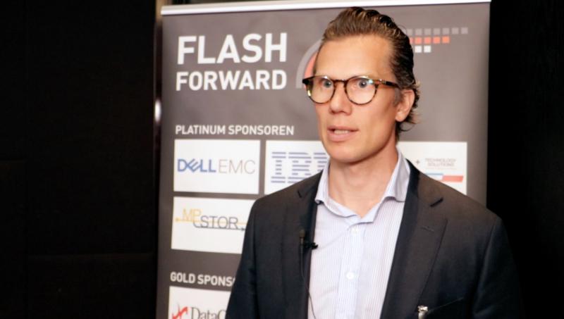 Dr. Carlo Velten im Interview auf der Flash Forward München 2017