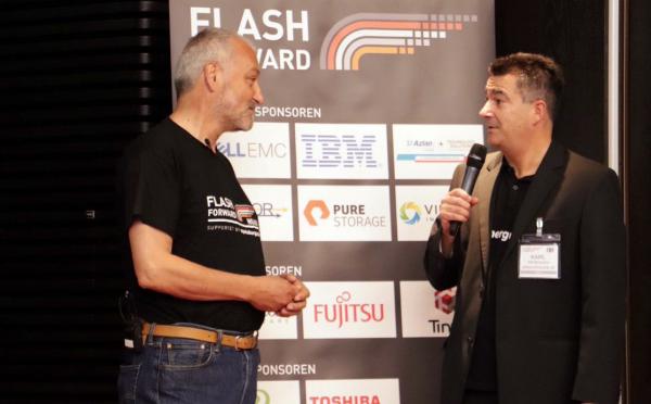 Engelbert Hörmannsdorfer und Karl Fröhlich auf der Flash Forward München