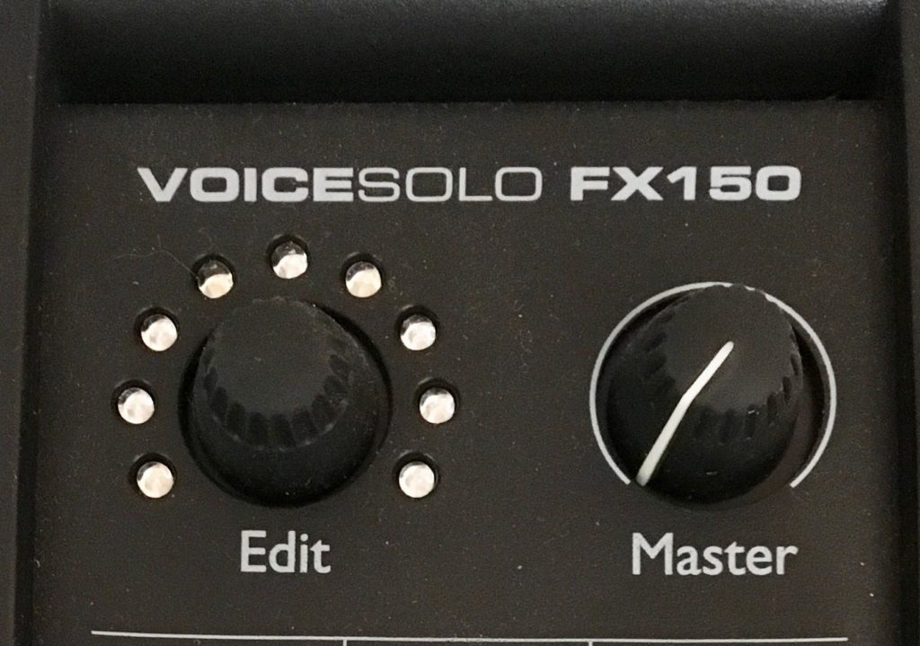 TC Helion Voicesolo FX150 Regler
