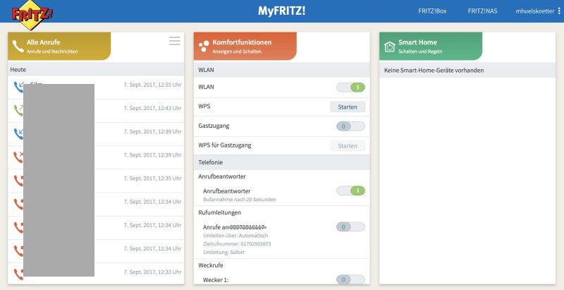 MyFritz via Webbrowser nutzen