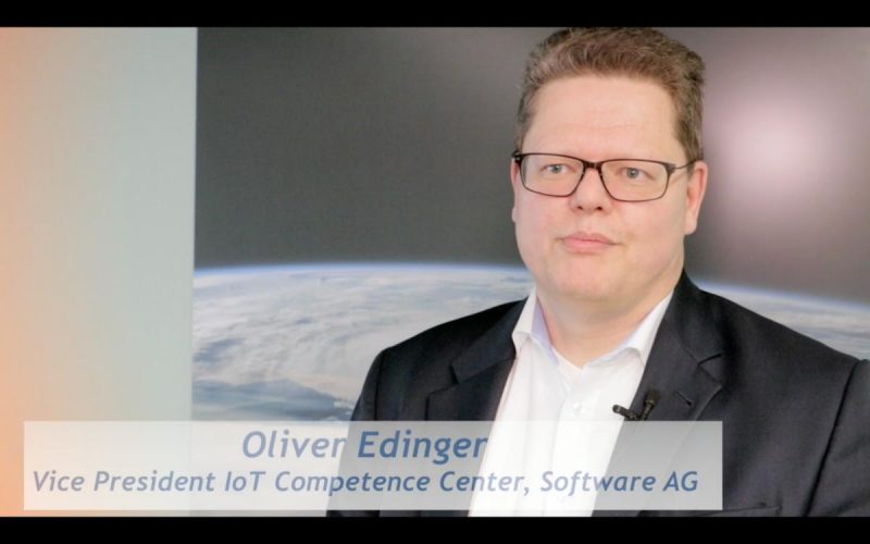 Oliver Edinger von der Software AG zum Internet der Dinge