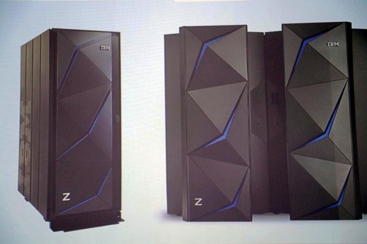 IBM z14 ZR1 (links) vs. IBM z14 (rechts)