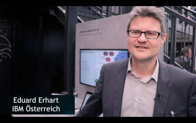 Eduard Erhart über IBM Supply Chain Insights