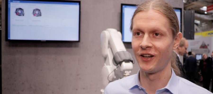 Tobias Stöckel auf der Hannover-Messe über Predictive Maintenance
