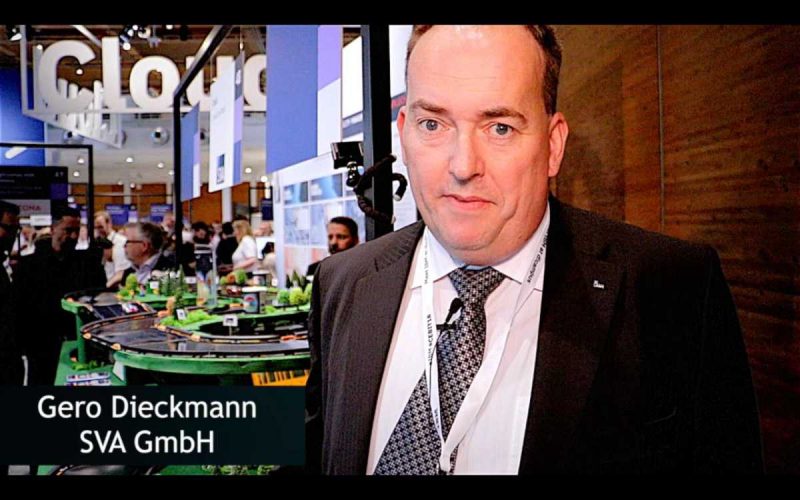 Gero Dieckmann über die SVA GmbH auf der CEBIT 2018