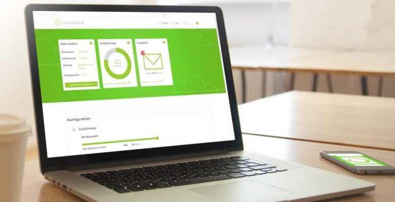 luckycloud bietet eine sichere und komfortable Cloud-Umgebung