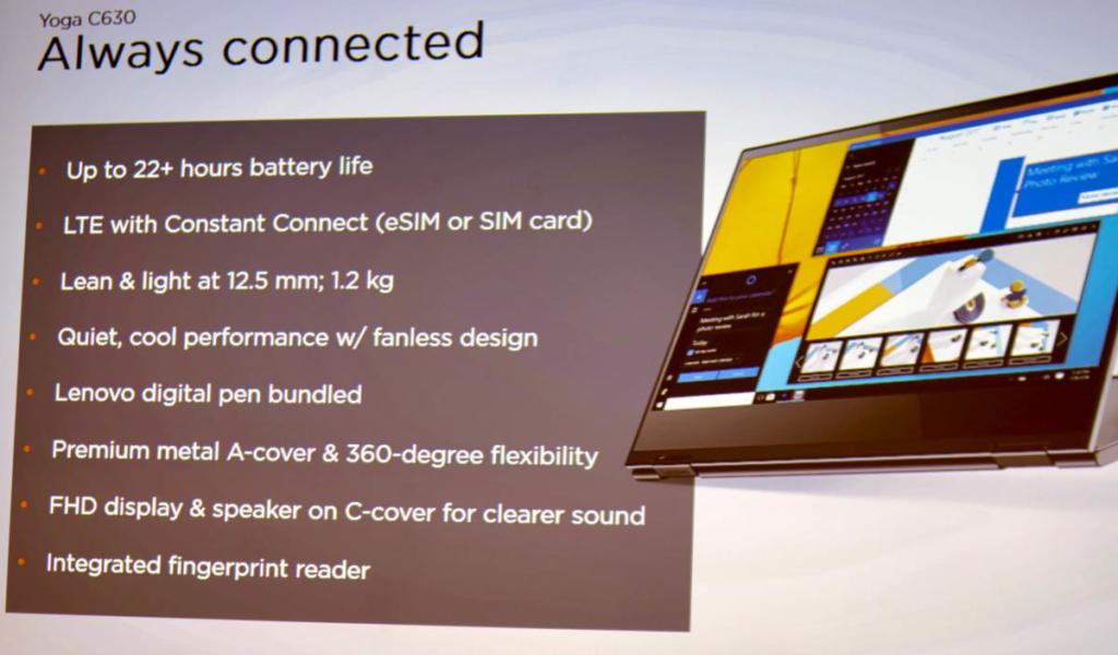 Das Lenovo Yoga Book C630 richtet sich vor allem an mobile Nomaden wie mich