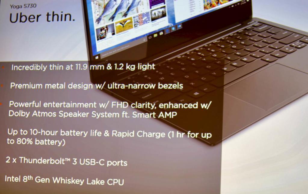 Das Lenovo Yoga S730 ist leicht, dünn, unterhaltsam und langatmig