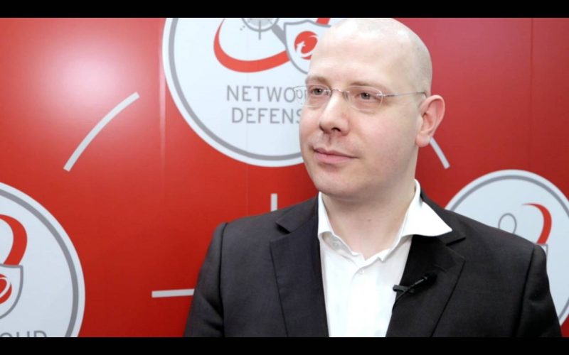 Udo Schneider von Trend Micro auf der it-sa 2018