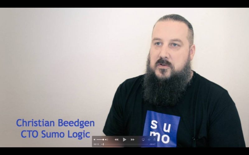 Christian Beedgen, CTO und Mitgründer vomn Sumo Logic