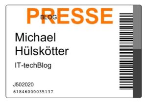 Cebit Presseausweis