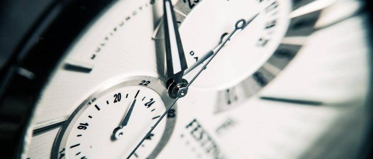 Uhr als Symbol für Zeiterfassung