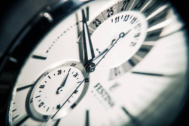 Uhr als Symbol für Zeiterfassung