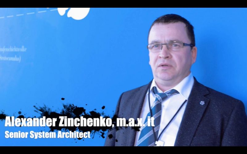 Alexander Zinchenko, m.a.x. it, über den Kundeneinsatz von IBM Spectrum Scale