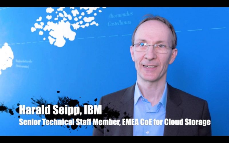 Harald Seipp, IBM, über IBM Spectrum Scale, Container & Cloud
