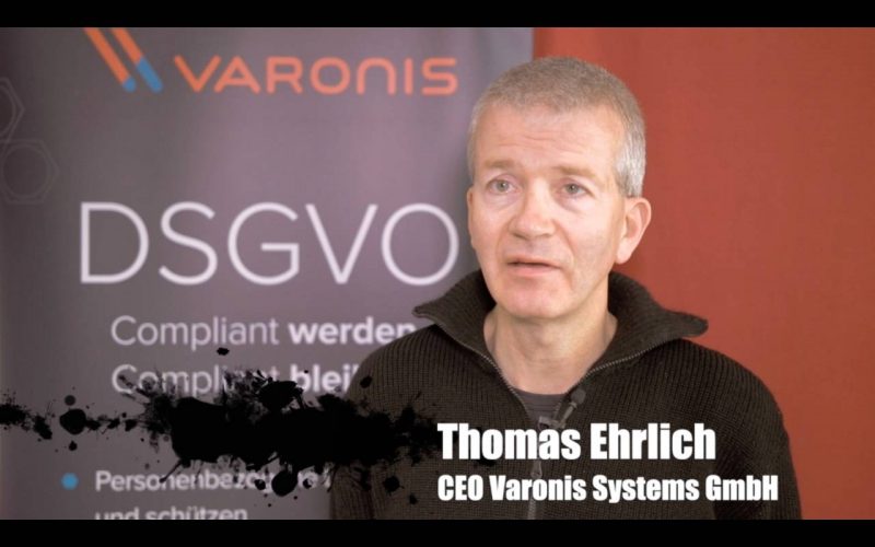 Thomas Ehrlich, CEO der Varonis Systems GmbH, über Datenschutz und Datensicherheit