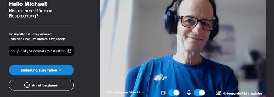 Mit Skype und Co. lassen sich virtuelle Videointerviews führen
