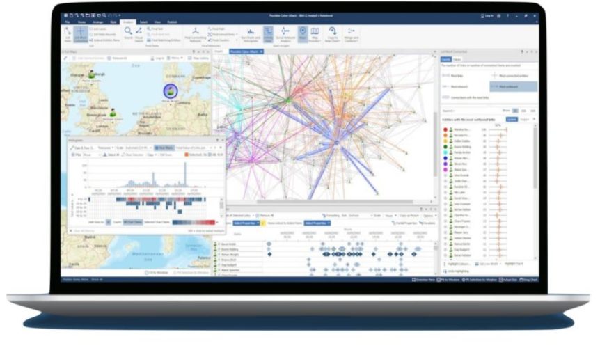 Mit IBM i2 Enterprise Insight Analysis lassen sich Cyber-Bedrohungen aufspüren