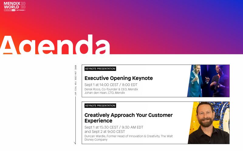 Mendix World 2020