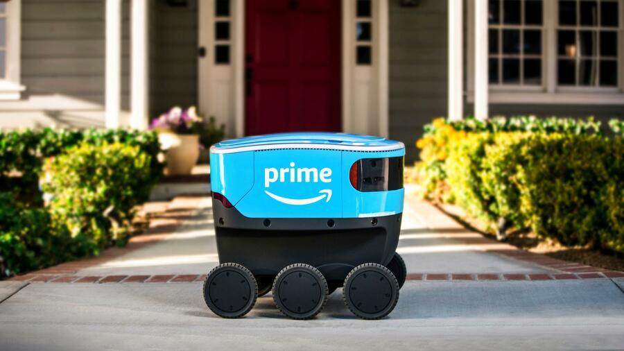Amazon testete 2019 autonom fahrende Roboter zu Lieferzwecken
