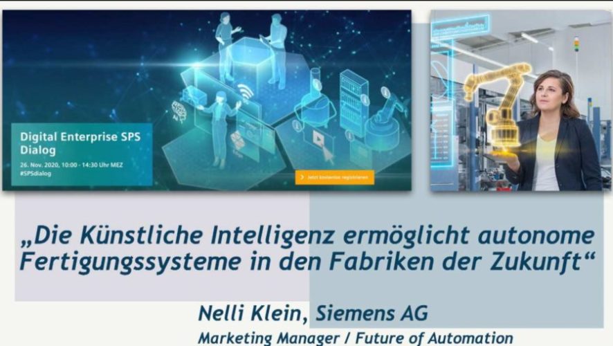 Nelli Klein (Siemens AG) über intelligente Verpackungsmaschinen und Künstliche Intelligenz