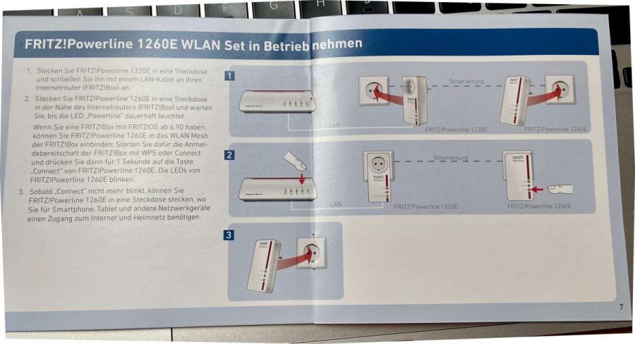 AVM Powerline Adapter - Netzwerk über die Stromleitung