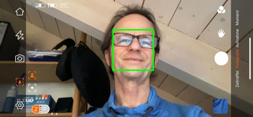 Das Hohem-Gimbal iSteady X bietet eine nützliche Gesichtsverfolgung