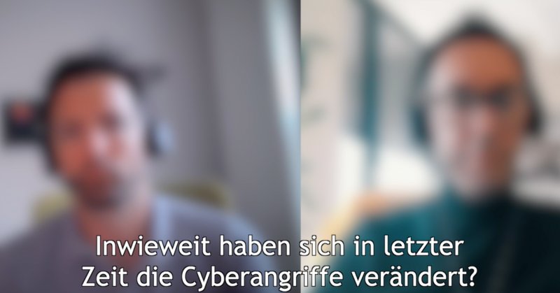 Mark Sobol (SVA) und Matthias Cansius (SentinelOne) über aktuelle Sicherheitstrends