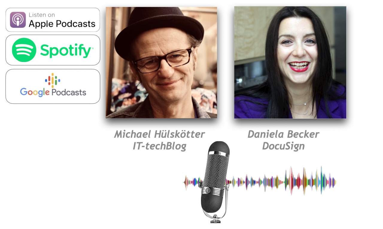 Podcast mit Daniela Becker, DouSign, zum Thema digitale Unterschrift