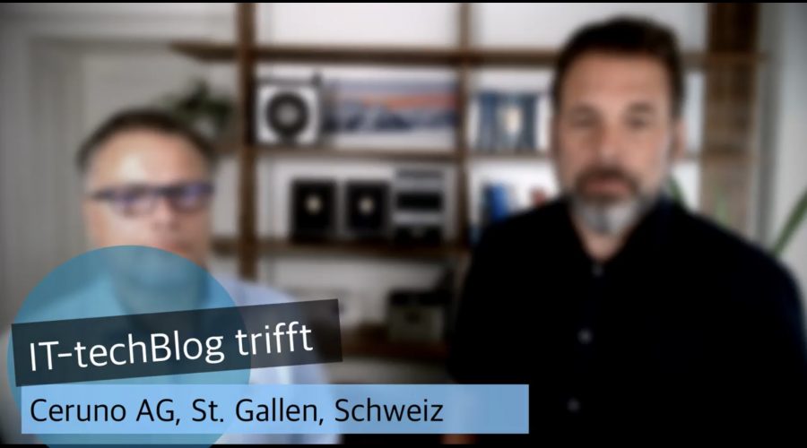 Armin Hürlimann und Peter Wieland im Gespräch mit dem IT-techBlog