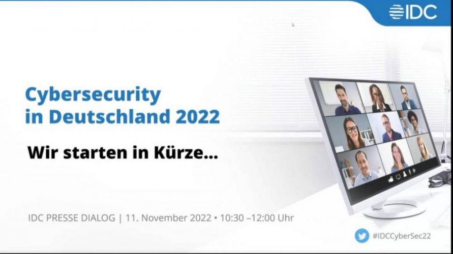 IDC-Studie zur Cybersicherheit in Deutschland 2022