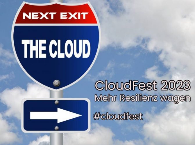 Das Hauptthema des CloudFest 2023 lautet: Resilienz