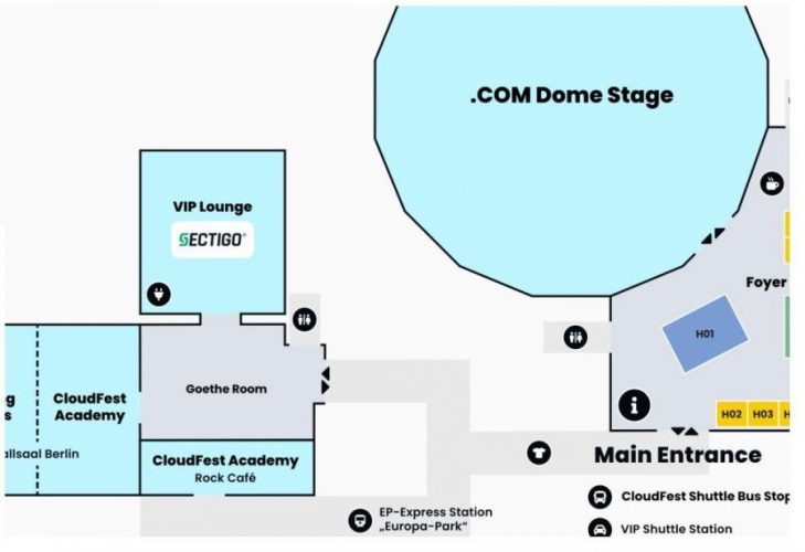 CloudFest-Plan VIP-Lounge