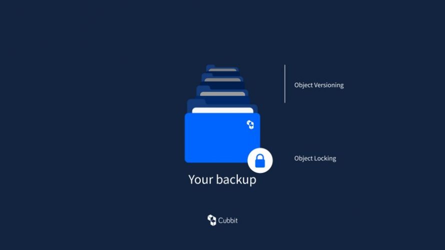 Cubbit DS3 bietet für mehr Sicherheit die Funktionen S3 Object Locking und Bucket Versioning