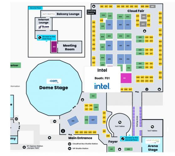 Der interaktive CloudFest-Plan